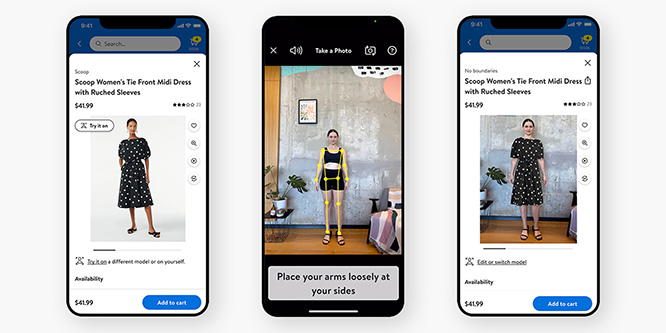 Will upgraded virtual try-on tech get more Walmart shoppers to say yes to the dress?